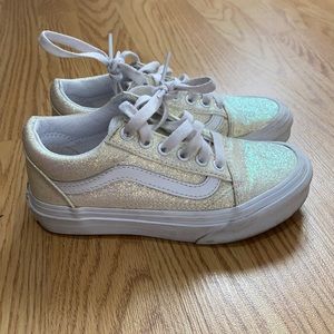 Vans Old Skool Girls UV Glitter size 12
